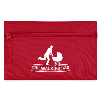 The Walking Dad - Federtasche - Rot - Vorne