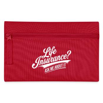 Insurance expert with a sense of humor - Pencil Case - red - Front