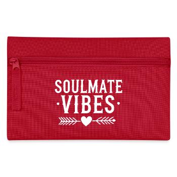 Soulmate Vibes - Pencil Case - red - Front