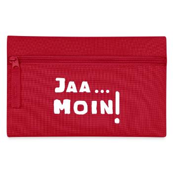 moin! - Federtasche - Rot - Vorne