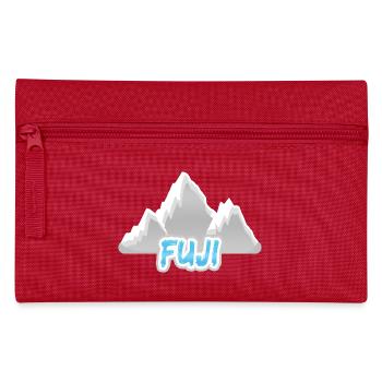 Gift for Fuji - Pencil Case - red - Front