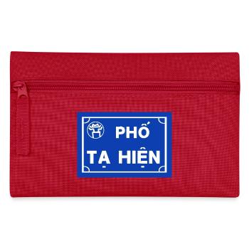 ta Hien Street Bierstrasse - Federtasche - Rot - Vorne