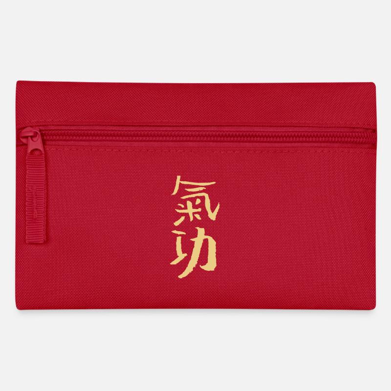 Qigong - Federtasche - Rot