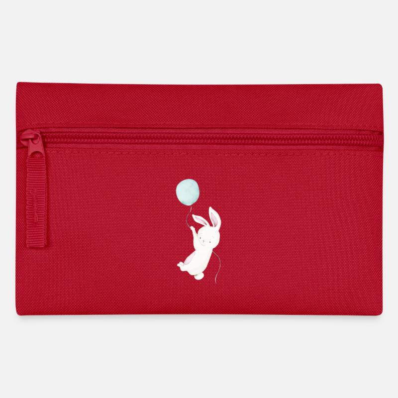 Hase - Federtasche - Rot
