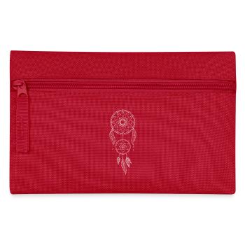 Capteur de rêves - Trousse - rouge - Devant