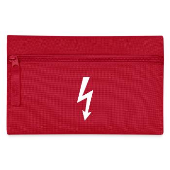 Logo de l’éclair - Trousse - rouge - Devant