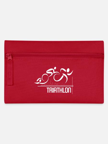 Triathlon - Trousse - rouge
