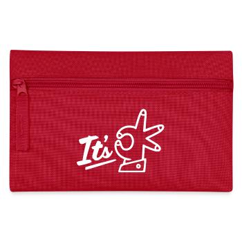 ses citations correctes citation positive mignonne amour positivité - Trousse - rouge - Devant