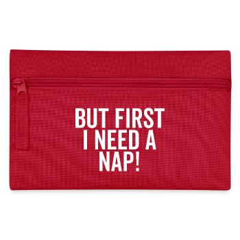 Mais d’abord, j’ai besoin d’une sieste - Trousse - rouge - Devant
