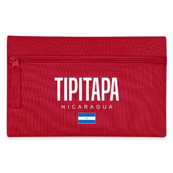 Tipitapa Nicaragua Nicaraguaner - Federtasche - Rot - Vorne