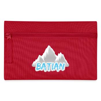 Batian - Federtasche - Rot - Vorne