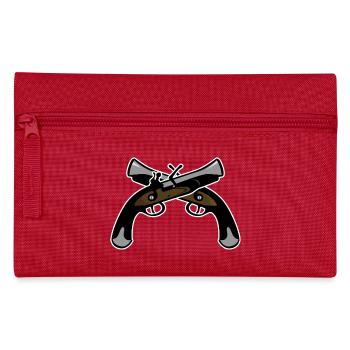 Pirate Guns - Pencil Case - red - Front