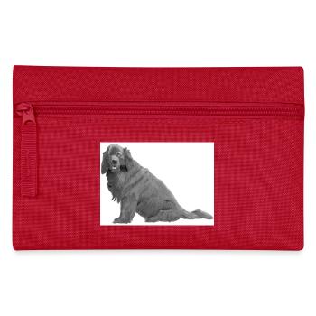 Nouvelle vignette terre-neuvienne - Trousse - rouge - Devant