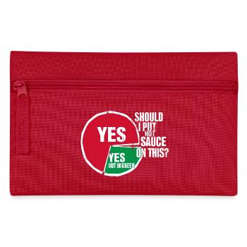 For those who love spiciness - Pencil Case - red - Front