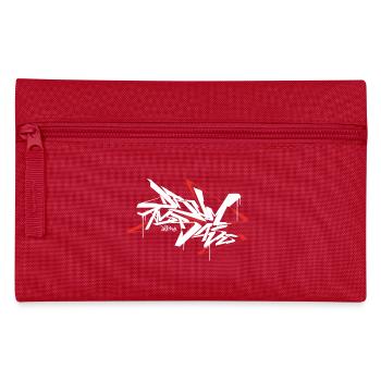 Drum and Bass Graffiti - Federtasche - Rot - Vorne