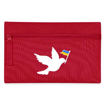 Ukraine - Federtasche - Rot - Vorne