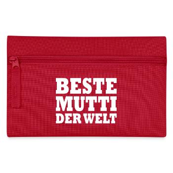 Beste mutti der welt - Federtasche - Rot - Vorne