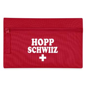 Hopp schwiiz - Trousse - rouge - Devant