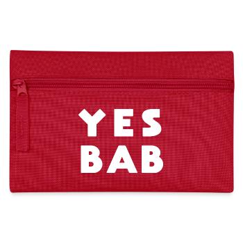 Ja Bab Birmingham Slang - Federtasche - Rot - Vorne