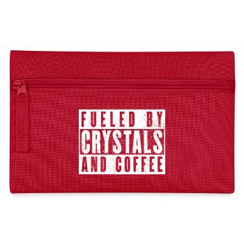 La force grâce aux cristaux et à la caféine - Trousse - rouge - Devant