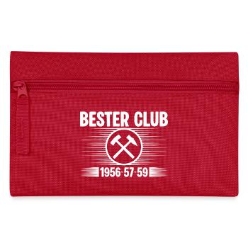 Erzgebirge Bester Club - Federtasche - Rot - Vorne