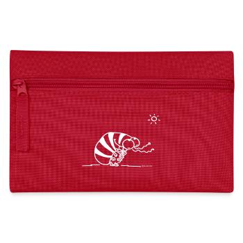 assel_weiss - Federtasche - Rot - Vorne