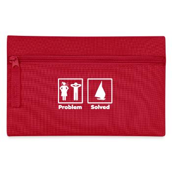 problem solved - Pencil Case - red - Front