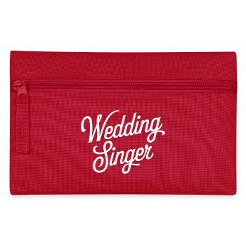 Hochzeit Sänger - Federtasche - Rot - Vorne