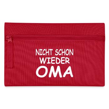 Oma - Federtasche - Rot - Vorne