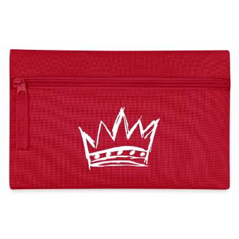 Die Krone des Styles - Federtasche - Rot - Vorne
