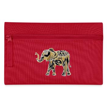 Éléphant - Trousse - rouge - Devant
