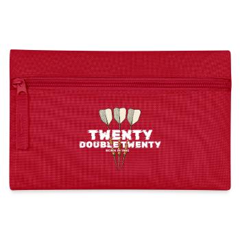 Vintage 1960's Darts Checkout - Pencil Case - red - Front