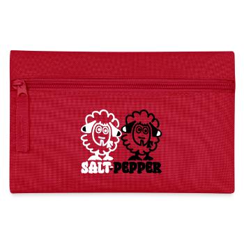 Salt and pepper - Pencil Case - red - Front