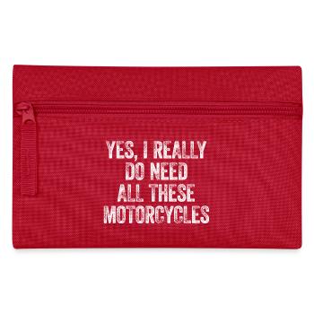 Un style de vie motard sans limites - Trousse - rouge - Devant