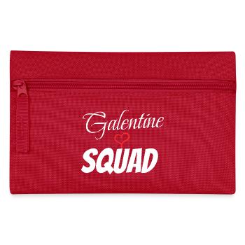 Galentine squad - Trousse - rouge - Devant