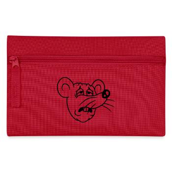 Souris épuisée triste désespérément fatiguée souffrance douce - Trousse - rouge - Devant