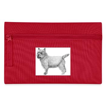 Cairn terrier sticker - Pencil Case - red - Front