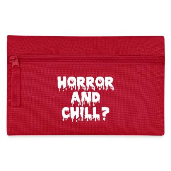 Horror and Chill - Federtasche - Rot - Vorne