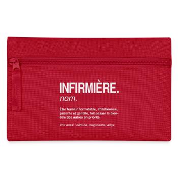 Infirmière Définition Héroïne du Quotidien - Trousse - rouge - Devant