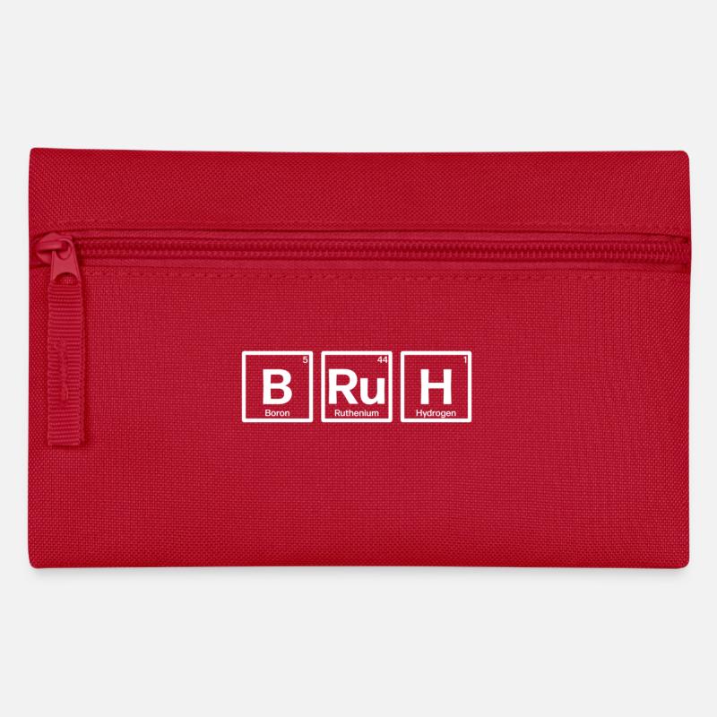 Bruh Gamer Argot - Trousse - rouge