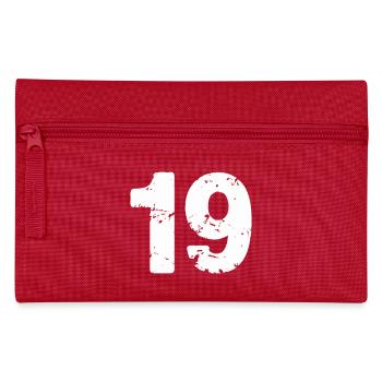 19 - Pencil Case - red - Front