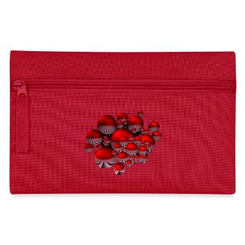 Shirt mit Kugel-Design - Federtasche - Rot - Vorne