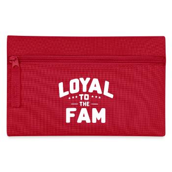 Loyal zur Familie - Federtasche - Rot - Vorne
