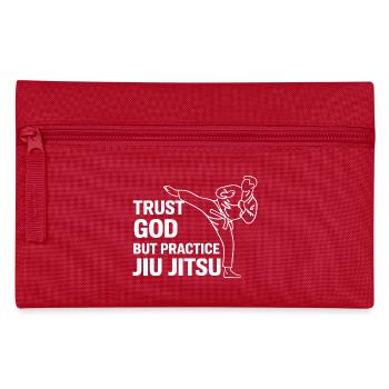 Concentration et technique en Jiu Jitsu - Trousse - rouge - Devant