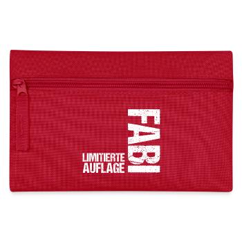 Fabian - Federtasche - Rot - Vorne