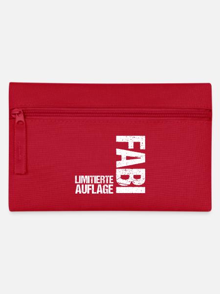 Fabian - Federtasche - Rot