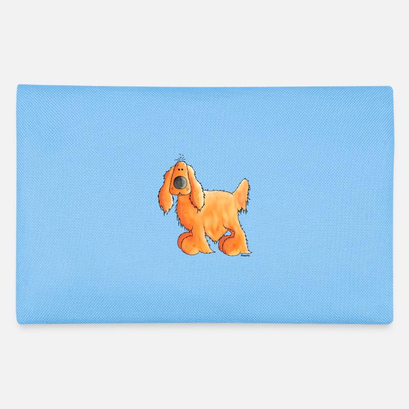 Goldiger Cocker Spaniel - Hund Federtasche