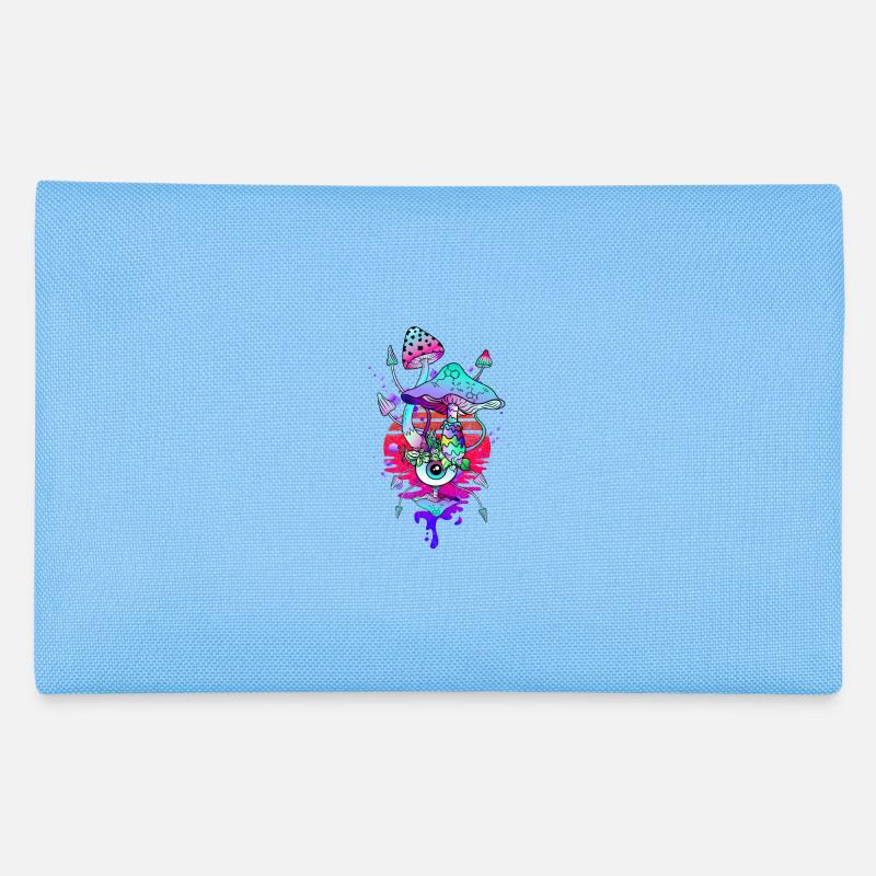Magic Mushrooms Psychedelic Mushroom Eyes Art Pencil Case