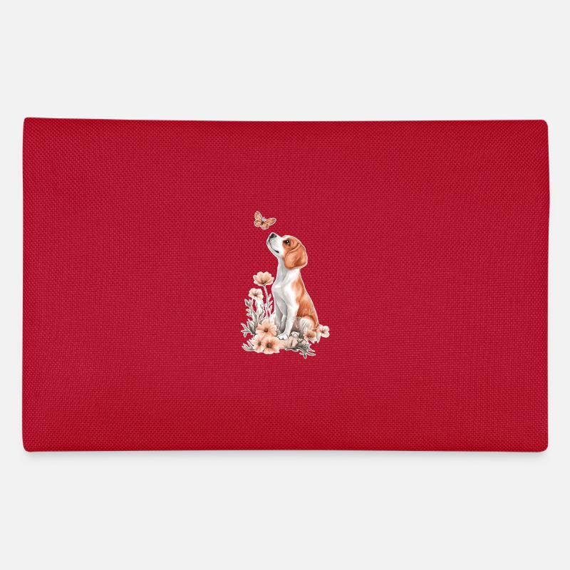 Beagle et papillon Trousse