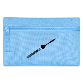 Darts - Federtasche - Hellblau - Vorne